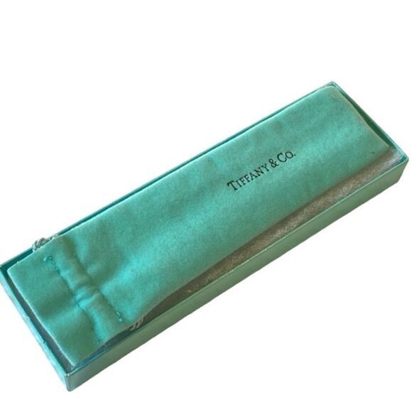 1382 Executive Tiffany & Co. T-clip Sterling Silver Ballpoint Pen NWT - Picture 5 of 7